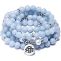 108 Mala Gemstone Yoga Healing Mala Necklace Beads