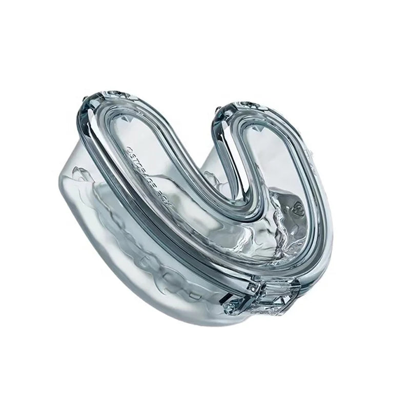 U-shaped Dental Storage Box Clear Orthodontic Retainer Cases