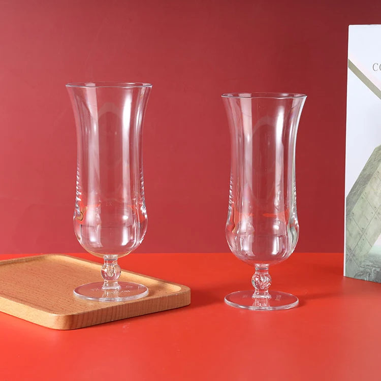 Hot Selling 15oz Plastic Reusable Drinking Cup Clear Juice Cup Custom Beer Cups for Bar Party Restaurant