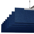 Sound Dampening 100% Recycle Polyester Fiber Acoustic Panel Ceiling Baffles Suspended Acoustic Ceiling Tiles