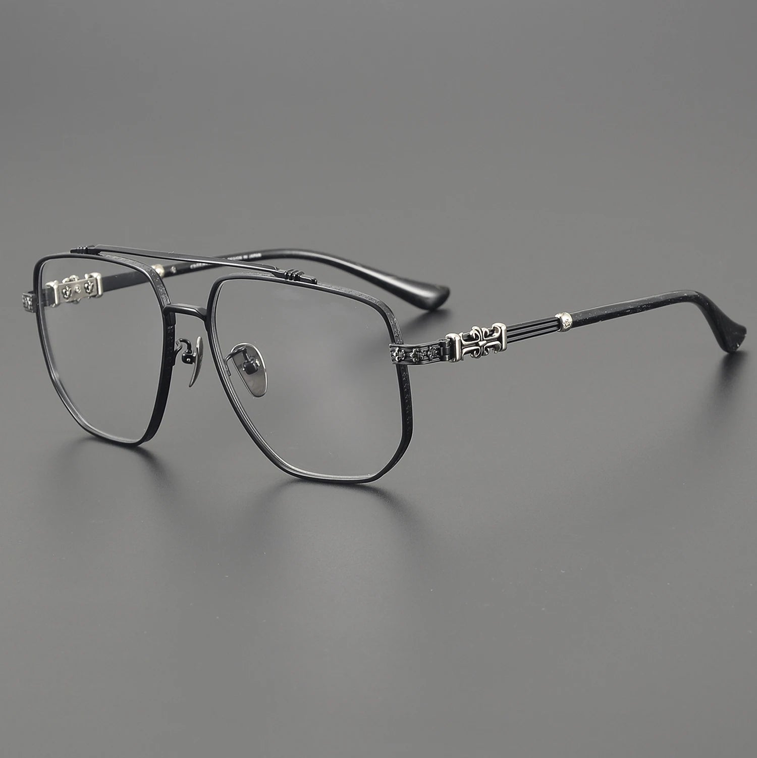 CH8077 Good Quality Polygonal Mens Designer Glasses Comfortable with Popular Fashion Marble Patterns Hot Spec Eyewear Factory