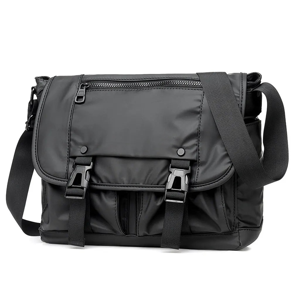 RTS New Style Fashion High-Capacity Portable Waterproof Wholesale Shoulder Leather Bag Messenger Bag Men
