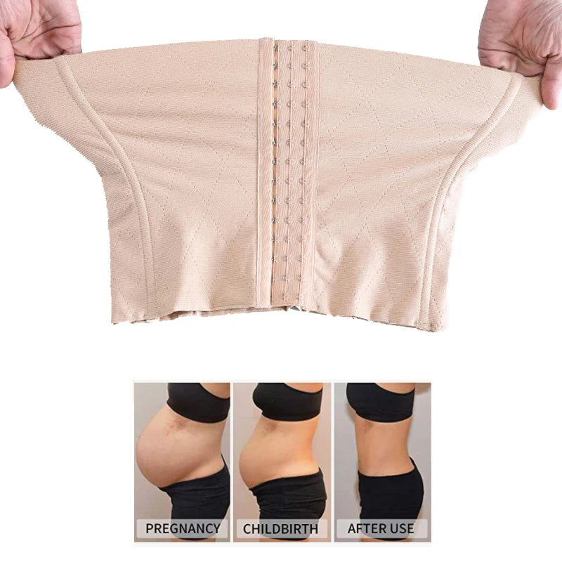 Women Waist Trainer Stretchy Tummy Control Slim Body Shaper Workout Girdle Underbust Corset Belly Band