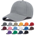 High Quality Sun Protection 17 Colors Shade Solid Color Sports Golf Hats Custom Logo Embroidered Cotton Polyester Baseball Caps