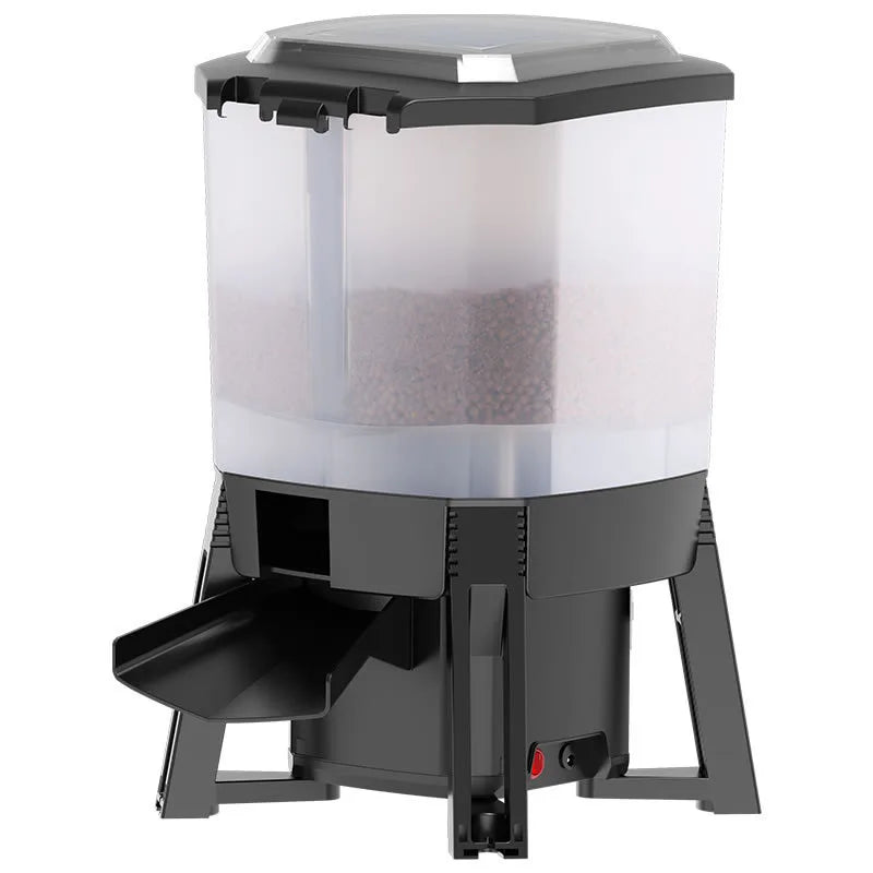 Solar Energy Automatic Aquarium Feeder Fish Food Dispenser with Plastic Eco-Friendly 6L Large Capacity on Sale