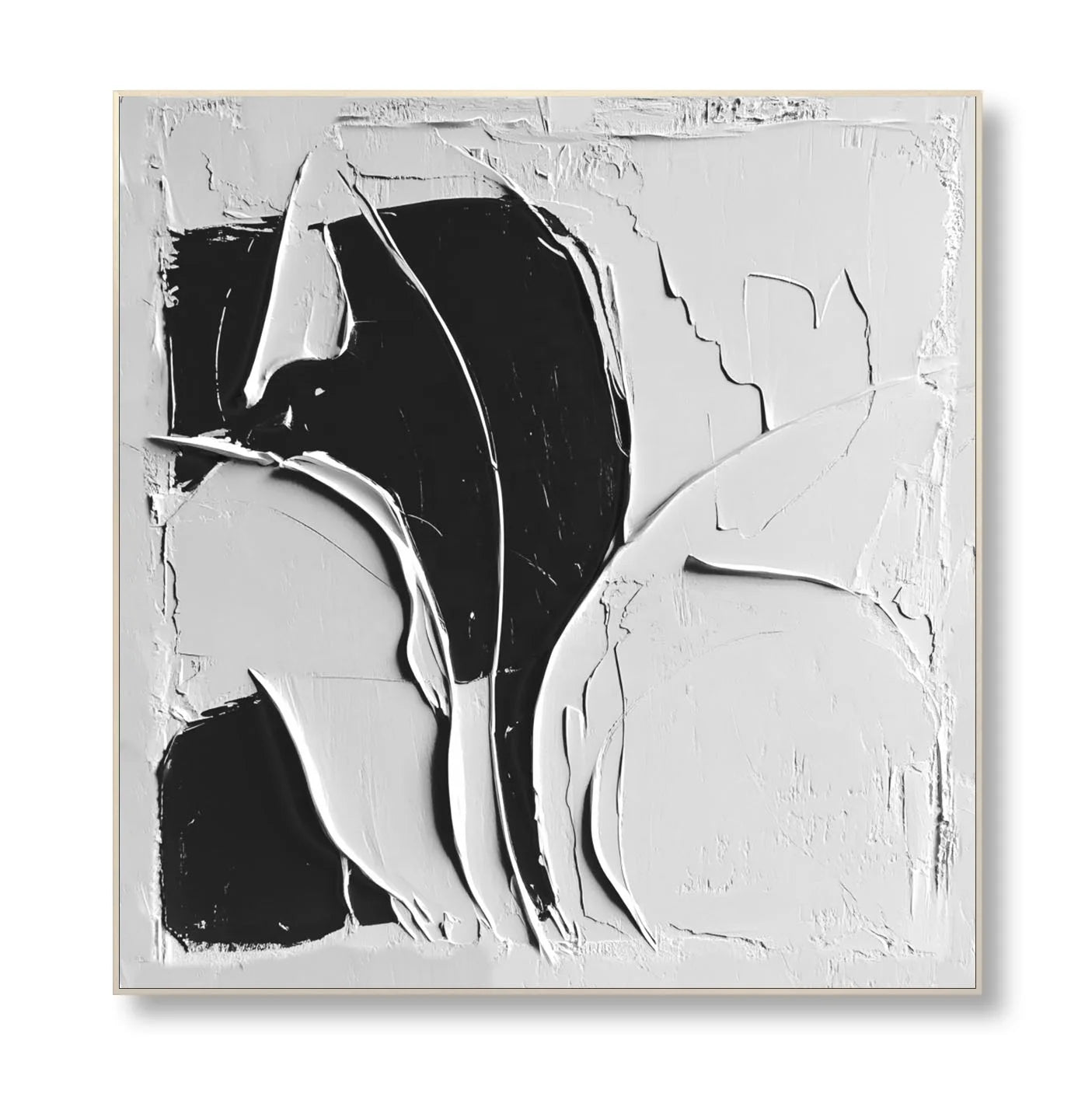 Home Decor Pure Hand Painted Artwork 3D Thick Texture Canvas Wall Art Handmade Abstract Oil Painting