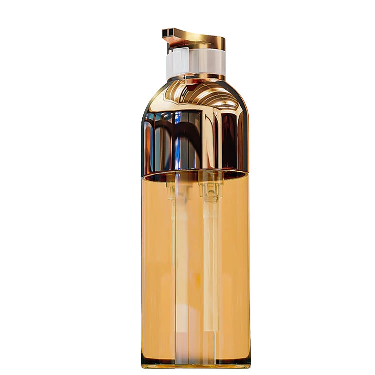 New Design Empty Hair Dye Shampoo Double Tube Squeeze Bottles with Hair Dual Pump Bottle