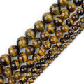 4681012mm Yellow Crystal Lampwork & Glass Beads Loose for Jewelry Making ZHEPIN 20Z0001