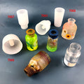 Early Riser 3D Vase Crystal Epoxy Resin Cement Flower Pots Silicone Mold Home Decor Mouldings for Resin Crafts