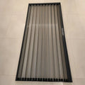 Aluminum Alloy Frame Anti Mosquito Net Retractable Screen Door Pleated Mesh Fly Screen Door