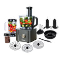 Food Processor TopStrong 11-in-1 Food Processor and Blender with Chopping Blending Kneading Grinding Whisking Juicing 1100W