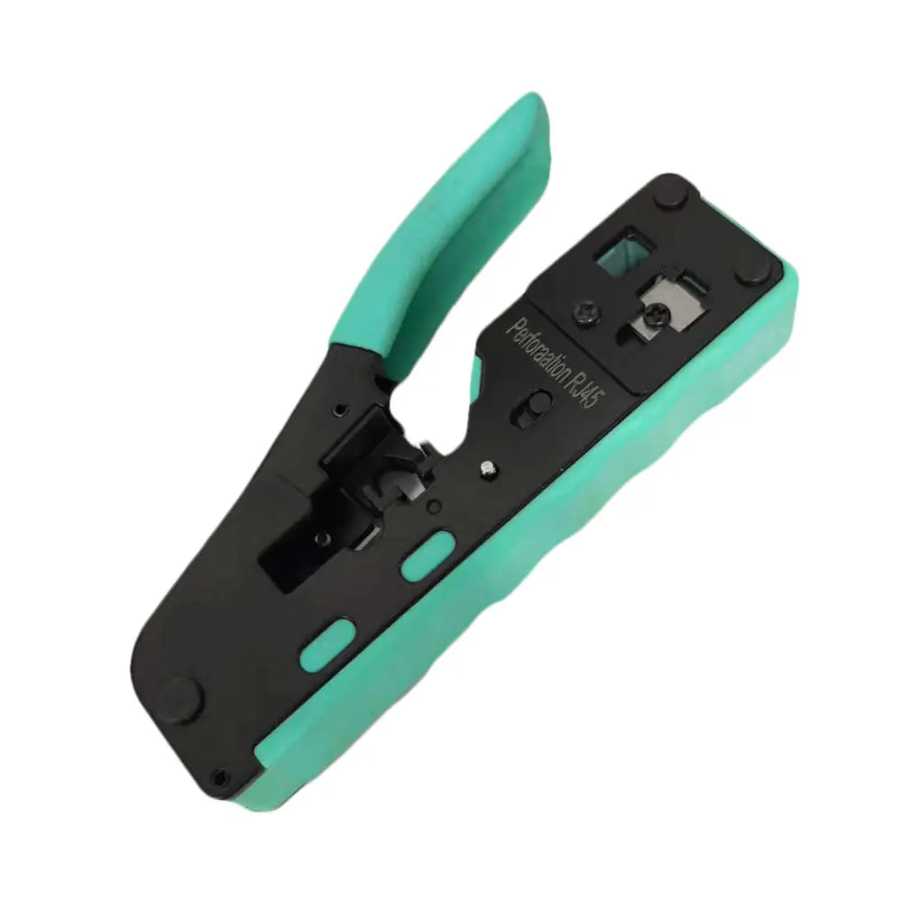Crystal Head Cat5e Cat6 Cat7 Cable Stripper Cutter Pliers RJ11 RJ12 6P 8P Network Cable Clamp RJ45 Crimping Tool