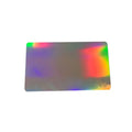 Wholesale CR80 Size Luxury Waterproof PVC Material Hologram Blank Labels with Offset Printing