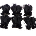Pre-Tied Metallic Elastic Loop with Knot Colour Hang Tag Cord for Packaging & Printing Products