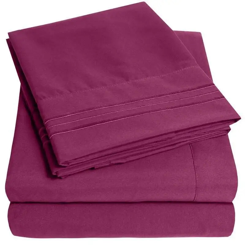 Queen Size Top Quality Comfortable Bedding Set Durable Hot Selling Polyester 4 Pieces Duvet Cover with Pillowcase for Home Hotel