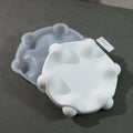 Diy Glue Mold Six Ball Disc Gypsum Storage Saucer Silicone Mold Home Accessories Decoration