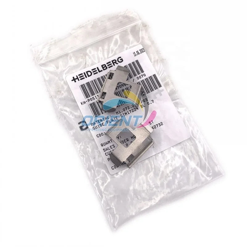 Original New M1.072.260/03 M1.072.260 Guide Plate for Heidelberg PM74 SM74 Pull Lay Adjustment OS Printing Parts