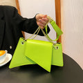 French Style New Fashion Simple Texture Shoulder Bag Retro Chain Armpit Bag Handbag