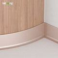 Modern Aluminum Baseboard Skirting Profile Waterproof ISO9001 Certified Skirting Board Wall Flooring 30% T/T Payment Free Sample