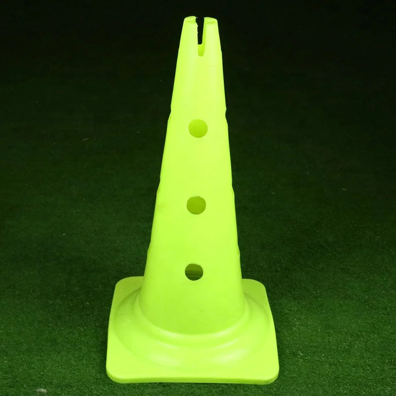 Football Speed Training Manufacturer Wholesale Colorful 50cm 20Inch Safety Signs Pe Traffic Agility Disc Triangle Sports Cones