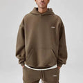 E220766 Custom Cotton Hoodie Unisex Sweatshirt Fleece Plain Hoodies No String Men's Hoodies & Sweatshirts Winter Pullover