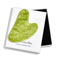 Cheapest Green Jade Gua Sha Stone Supplier 100% Natural Jade Guasha Scraping Facial Heart Gua Sha Beauty Massage Tools for Face