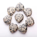 2026 Top Quality Natural Jewelry Loose Gemstone dalmatian jasper Heart For Decoration