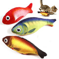 Realistic Fish Catnip cat Toys Cat Teeth Cleaning and Stress Relief Plush Fish Toy Customized Wholesale Plush cat Toys
