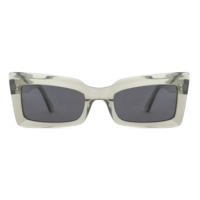 Men Designers Custom Logo Black Sunglasses Cellulose Acetate Double Color Frame Sunglass