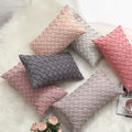 Amity Wholesale Decorative Throw Pillow Covers Suede Cushion Covers Solid Color Simple Pillow Cushion