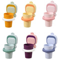 Children's Cute Cartoon Pattern Toothbrush Cup  Mouthwash Cup Creative Perforated Toothbrush Cup Holder
