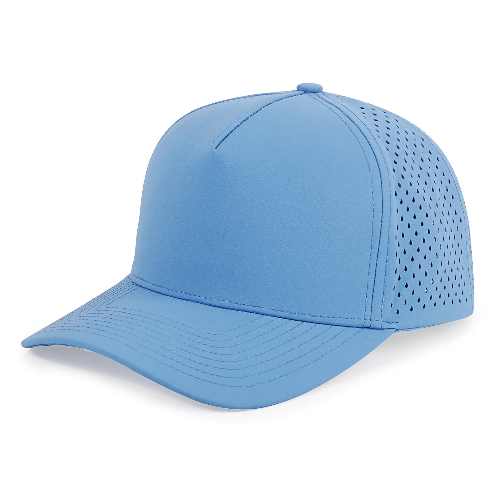 OEM Design Wholesale Outdoor Waterproof High Quality Laser Cut Hole Perforated With Custom Logo Baseball Cap