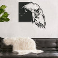 Eagle Iron WJD59 Silhouette Autocollant Murale Metal Wall Decor