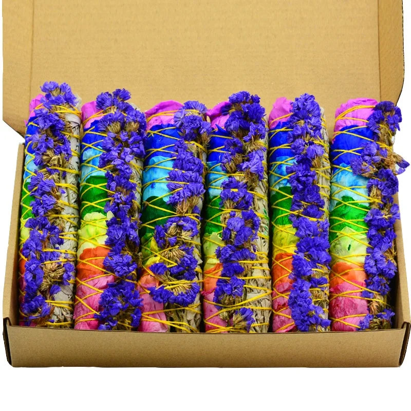 All Available Custom Handmade Sage With Flowers White Organic Sage Kit Palo Santo Candle Essential Oil Crystal Inquiry Us