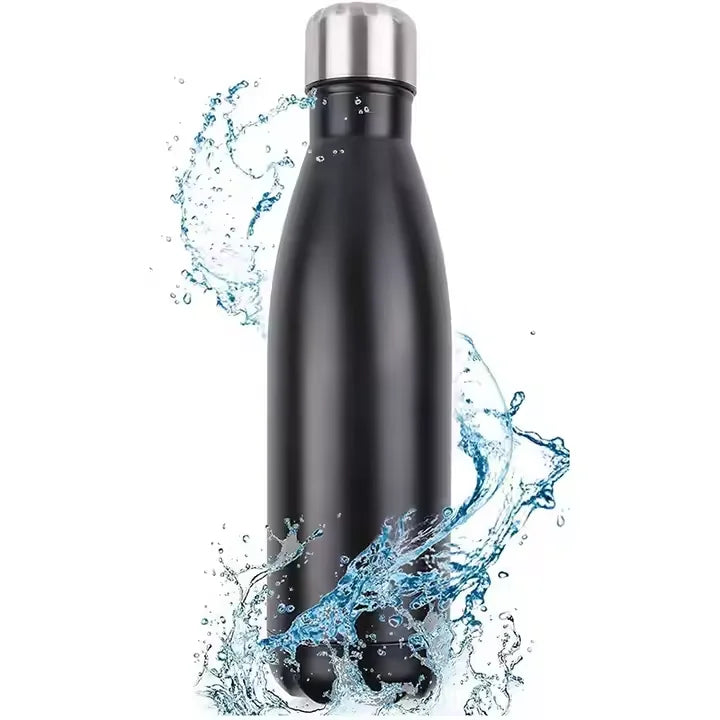 Wholesale Custom Logo Stainless Steel   Vacuum Insulated Stainless Steel  Vacuum Insulated Water Bottle Sport BPA Free