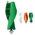 FLTXNY 400W 600W 1KW 2KW 48V 96V 220V Home Vertical Wind Generators for Off Grid 1000W 2000W Spiral Shape Wind Turbines 3 Phase