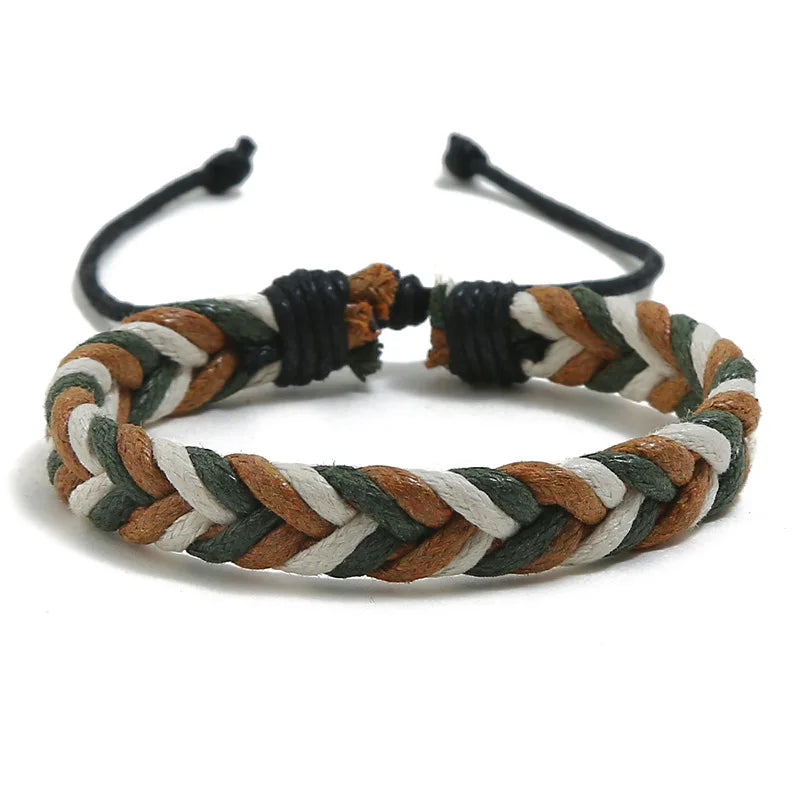 Handmade Rope Woven Bracelets for Men and Women New Fashion Charm Bracelets Braided Bracelet Jewelry