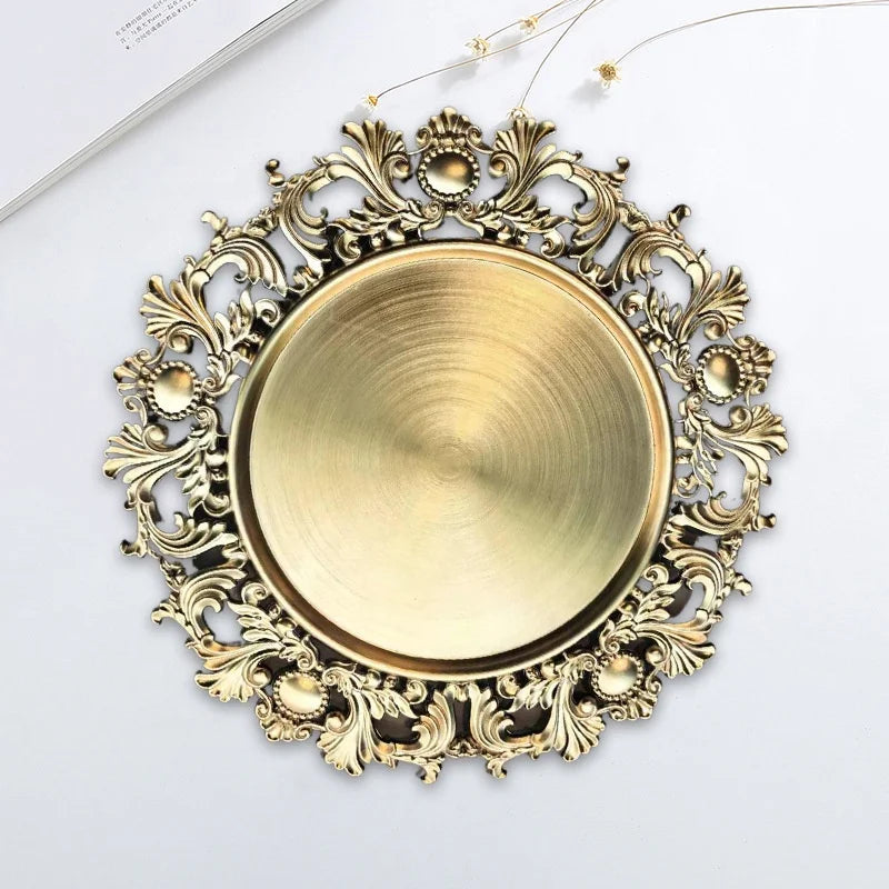 2026 European Plastic Charger Plates Wholesale for Wedding