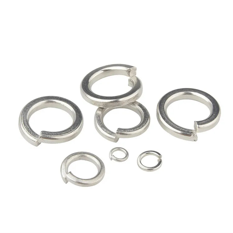 Nickel Plated Carbon Steel Flat Washer M2-M8 M2.5-M5 GB Standard Plain Finish