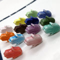 Wholesale DIY Jewelry Accessories Hand Shaped Porcelain Beads Ceramic Clay Loose Beads for Jewelry Making Findings