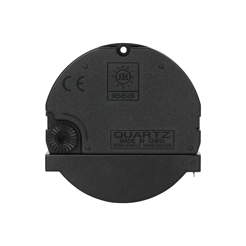 JH1668V Customized Small Quartz Clock Movement ABS Material CE RoHS Certified 3-Year Warranty 12-Month Battery Life Traditional
