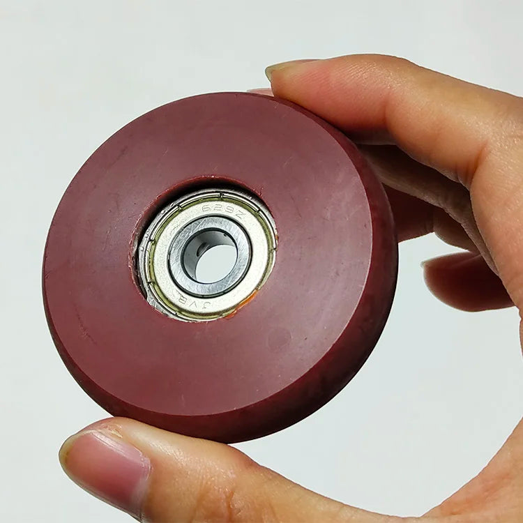 Offset Printing Machine Part 60*15mm Paper Pressing Wheel With Bearing