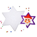 Education Puzzle Diy Craft Fuse Beads Transparent 5mm Perler Beads Pegboard