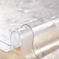 1mm 3mm 5mm PVC Flexible Sheet Roll Plastic Glass Sheet Pvc Table Cloth Clear Plastic Sheet