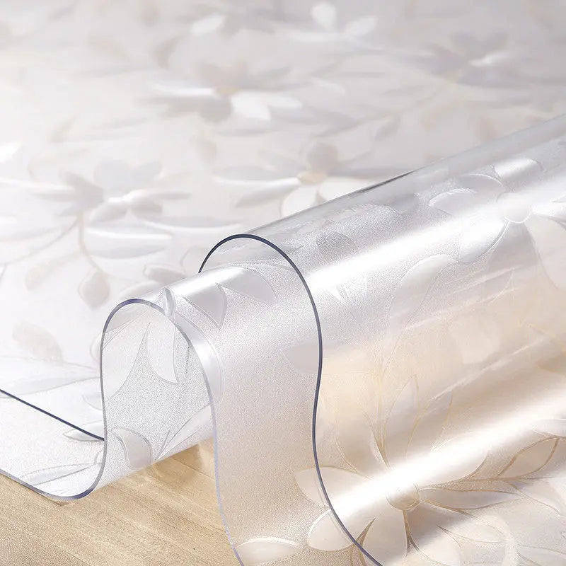 1mm 3mm 5mm PVC Flexible Sheet Roll Plastic Glass Sheet Pvc Table Cloth Clear Plastic Sheet