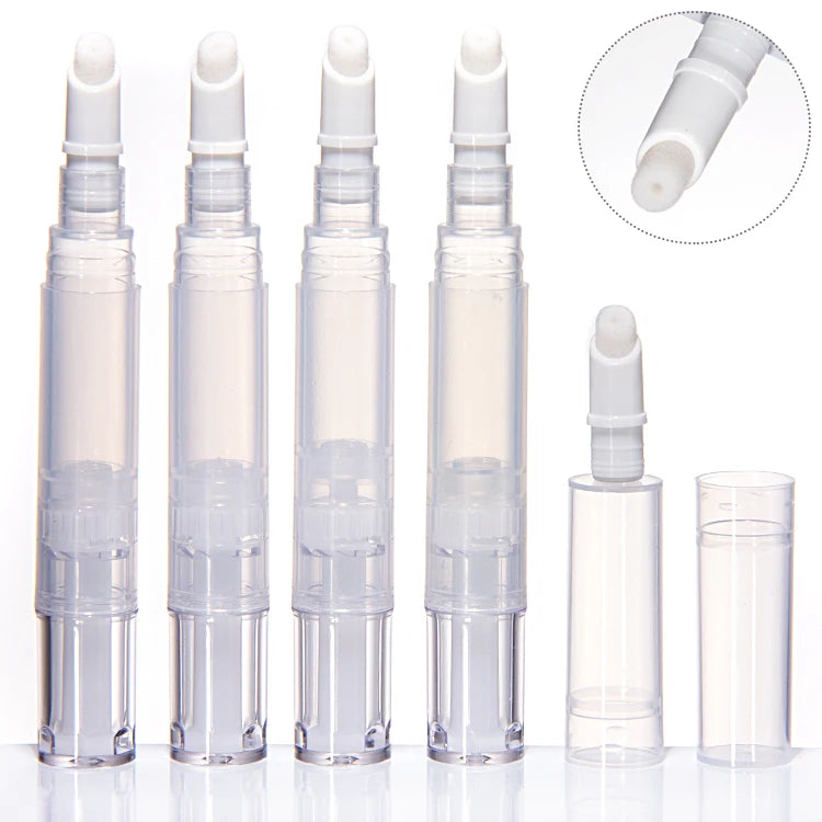 Private Label 2Ml 3Ml 5Ml Portable Plastic Brush Head Brush Paint Tube Pens for Acne Cream