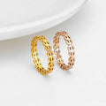 Ing Wind Niche Temperament Titanium Steel Ring Fashion Hip Hop Couple Ring with Coin Fortune Tail Hand Jewelry Wholesale