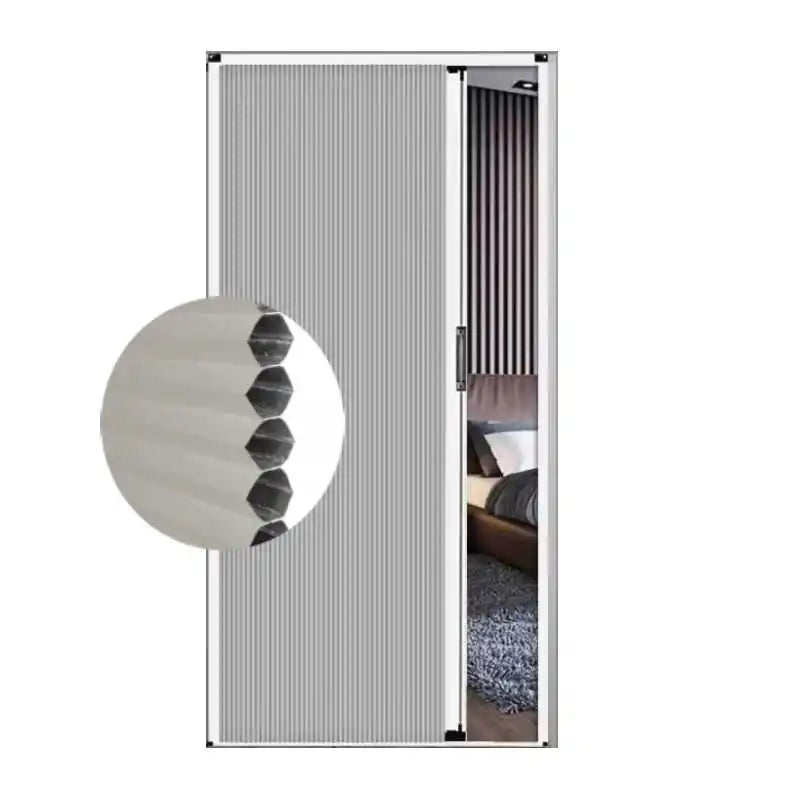 Home Pleated Blind Curtains Printed Cellular Blackout Blinds Living Room Folding Honeycomb Blind Curtain Window