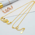 925 Sterling Silver Necklace Cubic Zircon Geometric Pendant Necklaces for Women Gold Plated Choker Necklace
