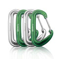 Factory Direct Light Weight Aluminium Anodized Multi Tool Colorful Hiking Customized Mini Climbing Carabiner